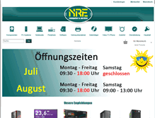 Tablet Screenshot of nre.at