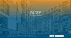 Desktop Screenshot of nre.dk